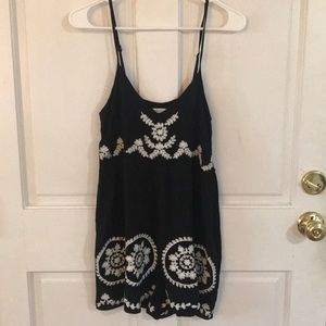 Black and white romper from LF